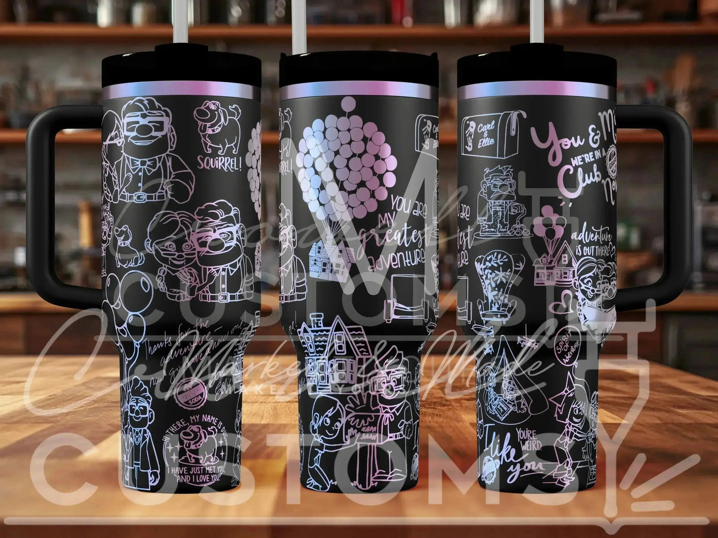 Disney UP! Adventure is Out There Engraved Genuine Stanley Tumbler