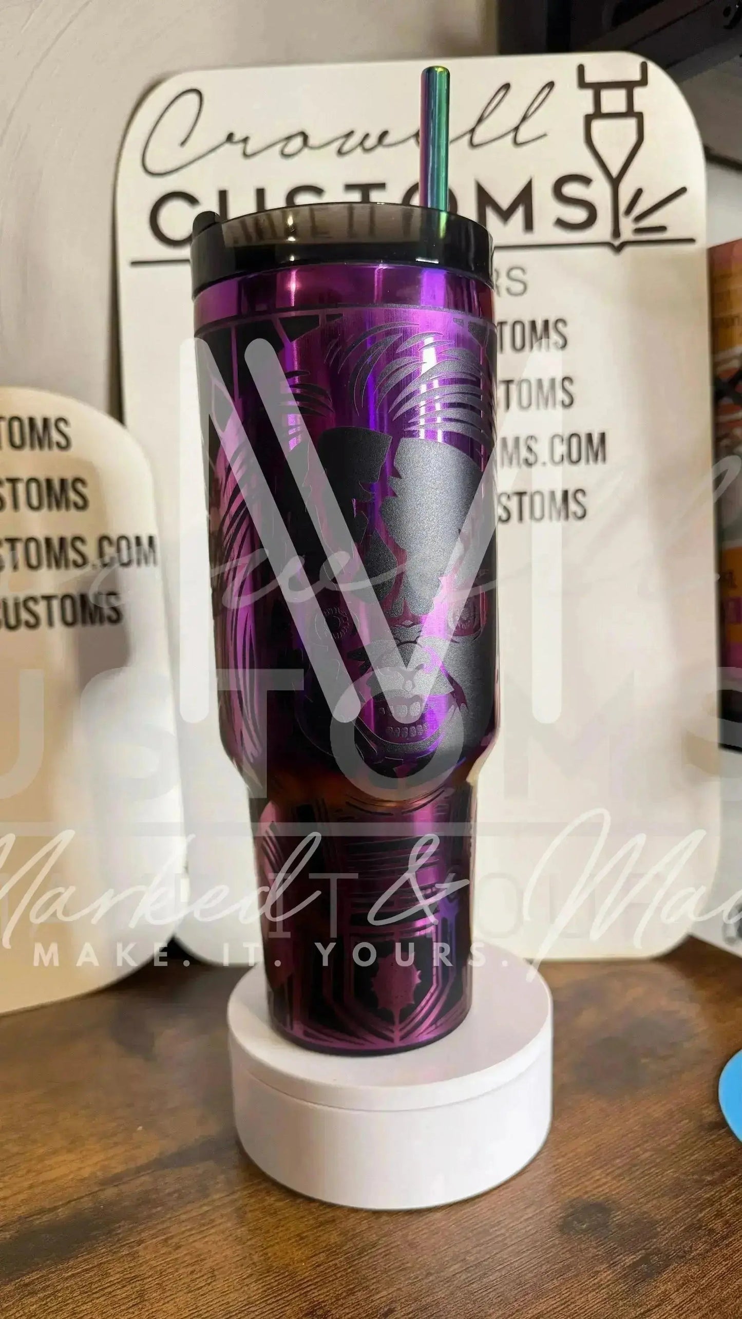 Halloween Genuine Stanley Tumbler -Choose Your Nightmare - Engraved Genuine Stanley Tumbler