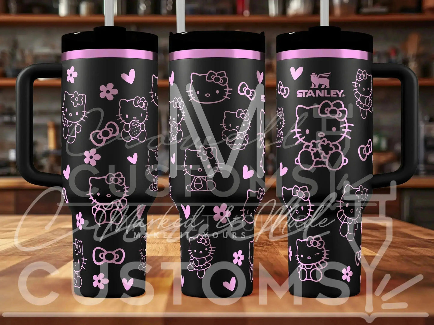 Hello Kitty Engraved Genuine Stanley Tumbler