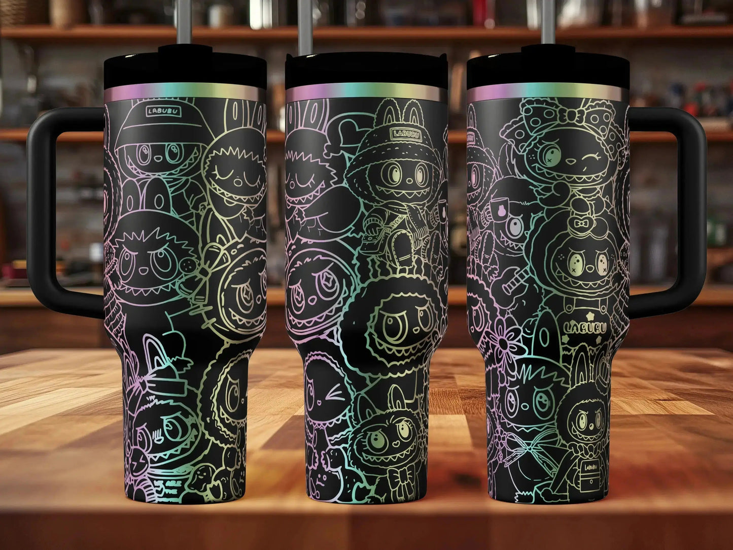 Labubu Engraved Genuine Stanley Tumbler