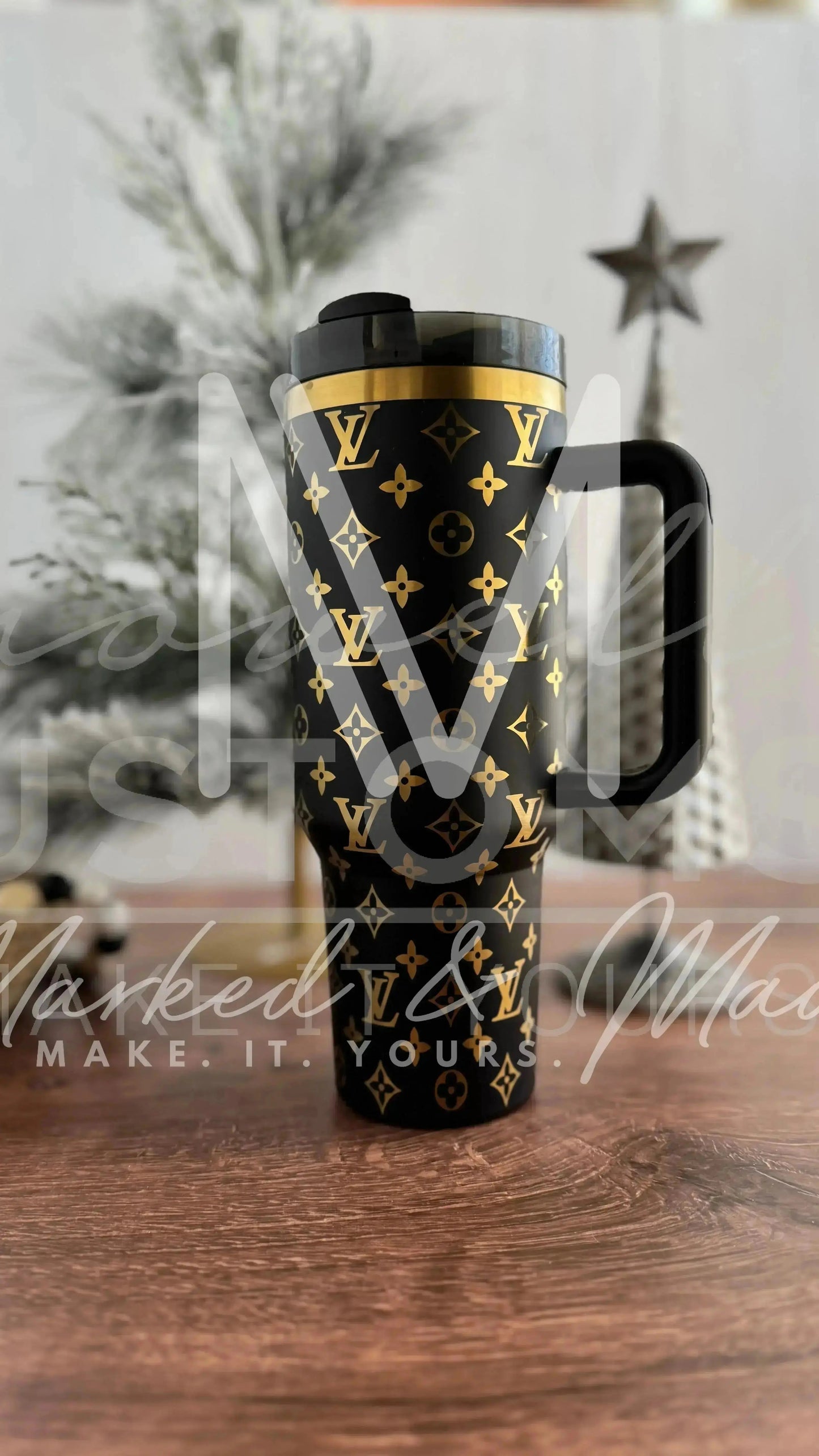 Louis Vuitton! Engraved Genuine Stanley Tumbler