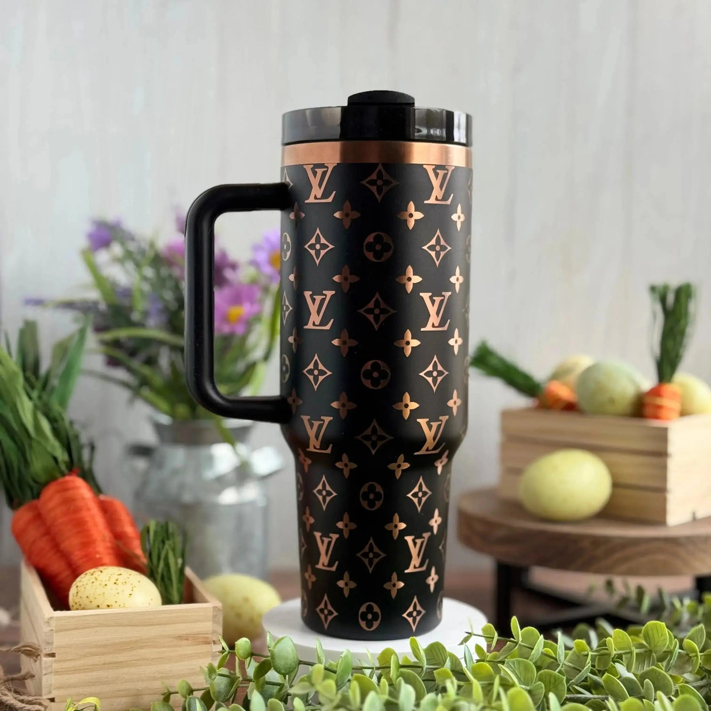 Louis Vuitton! Engraved Genuine Stanley Tumbler