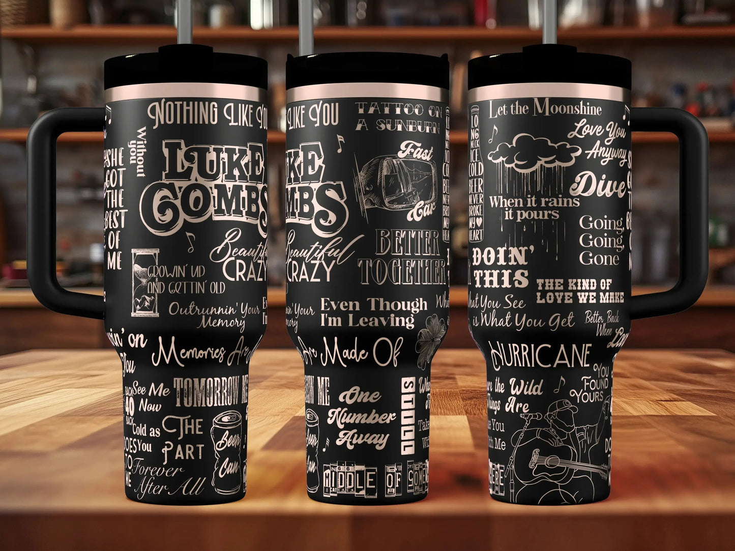 Luke Combs Engraved Genuine Stanley Tumbler