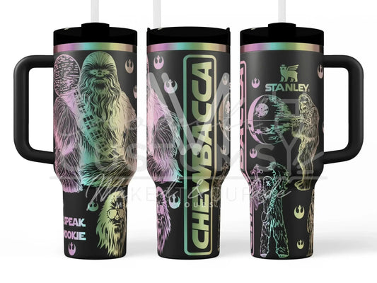 Chewbacca - Wookie - Star Wars  Engraved Genuine Stanley Tumbler