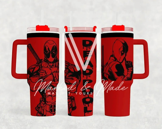 Deadpool  Engraved Genuine Stanley Tumbler