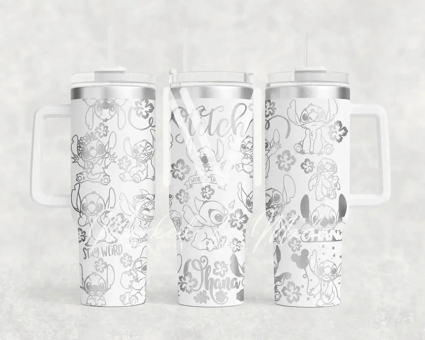 Disney Stitch Stay Weird  Engraved Genuine Stanley Tumbler