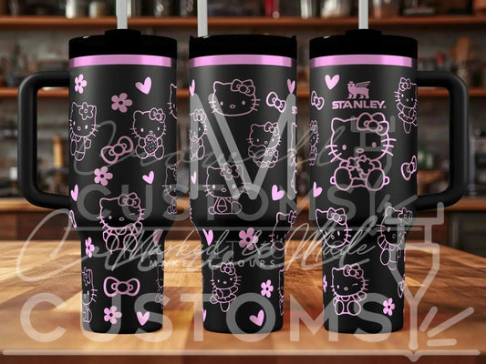 Hello Kitty Engraved Genuine Stanley Tumbler
